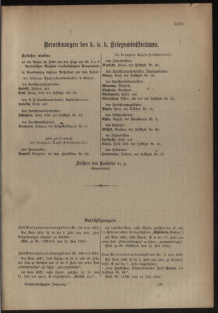 Kaiserlich-königliches Armee-Verordnungsblatt: Personal-Angelegenheiten 19160722 Seite: 21