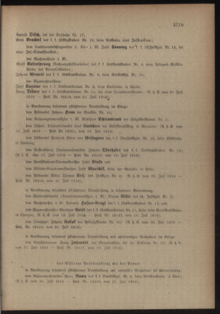 Kaiserlich-königliches Armee-Verordnungsblatt: Personal-Angelegenheiten 19160727 Seite: 19