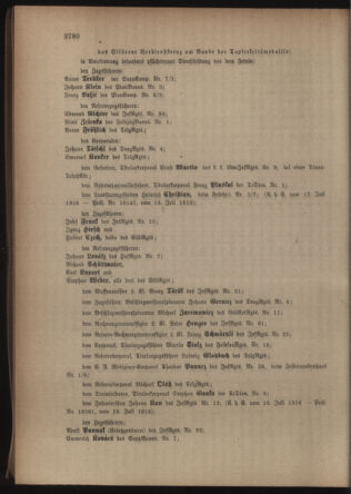 Kaiserlich-königliches Armee-Verordnungsblatt: Personal-Angelegenheiten 19160727 Seite: 20