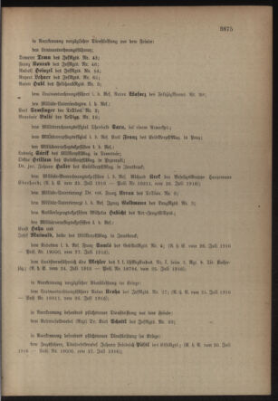 Kaiserlich-königliches Armee-Verordnungsblatt: Personal-Angelegenheiten 19160801 Seite: 13