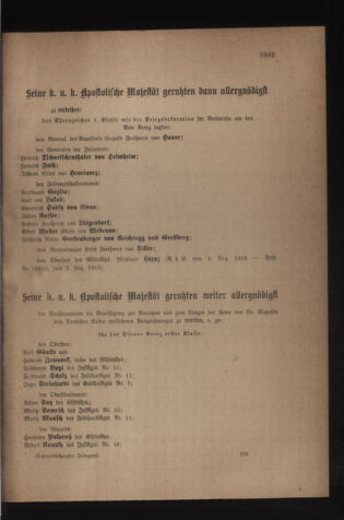 Kaiserlich-königliches Armee-Verordnungsblatt: Personal-Angelegenheiten 19160808 Seite: 17