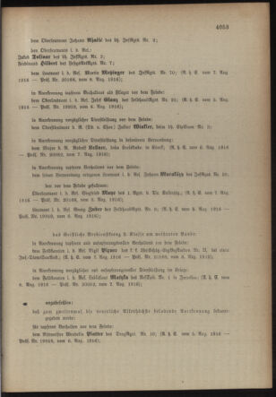 Kaiserlich-königliches Armee-Verordnungsblatt: Personal-Angelegenheiten 19160814 Seite: 3