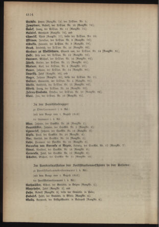 Kaiserlich-königliches Armee-Verordnungsblatt: Personal-Angelegenheiten 19160814 Seite: 64