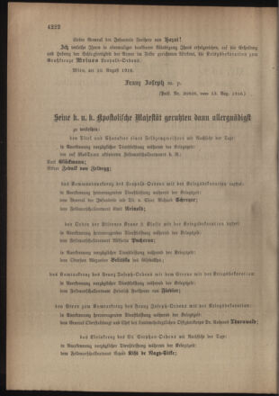 Kaiserlich-königliches Armee-Verordnungsblatt: Personal-Angelegenheiten 19160818 Seite: 16