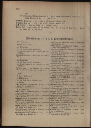 Kaiserlich-königliches Armee-Verordnungsblatt: Personal-Angelegenheiten 19160818 Seite: 6