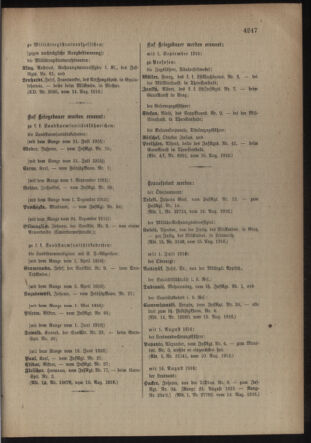 Kaiserlich-königliches Armee-Verordnungsblatt: Personal-Angelegenheiten 19160819 Seite: 11