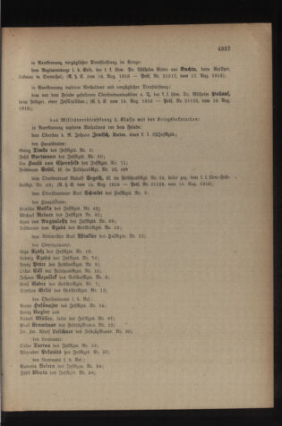 Kaiserlich-königliches Armee-Verordnungsblatt: Personal-Angelegenheiten 19160826 Seite: 3