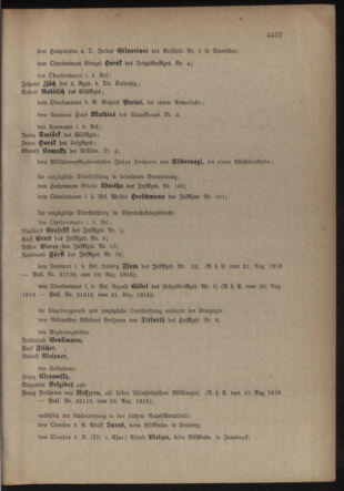 Kaiserlich-königliches Armee-Verordnungsblatt: Personal-Angelegenheiten 19160829 Seite: 11