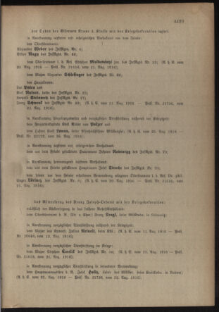 Kaiserlich-königliches Armee-Verordnungsblatt: Personal-Angelegenheiten 19160829 Seite: 3