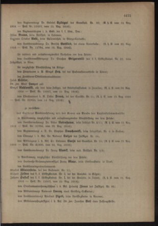 Kaiserlich-königliches Armee-Verordnungsblatt: Personal-Angelegenheiten 19160831 Seite: 15