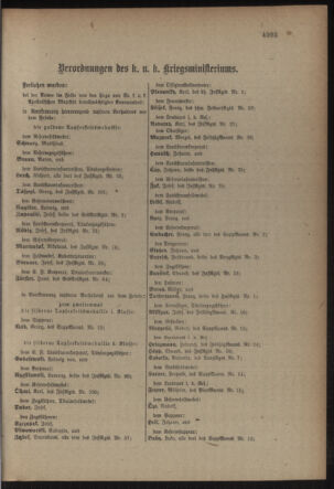 Kaiserlich-königliches Armee-Verordnungsblatt: Personal-Angelegenheiten 19160909 Seite: 11