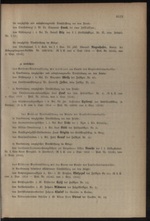 Kaiserlich-königliches Armee-Verordnungsblatt: Personal-Angelegenheiten 19160911 Seite: 7