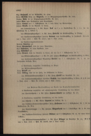 Kaiserlich-königliches Armee-Verordnungsblatt: Personal-Angelegenheiten 19160913 Seite: 10