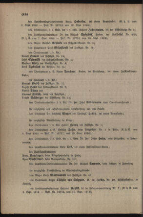 Kaiserlich-königliches Armee-Verordnungsblatt: Personal-Angelegenheiten 19160916 Seite: 10