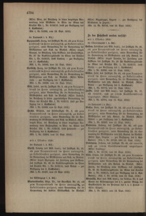 Kaiserlich-königliches Armee-Verordnungsblatt: Personal-Angelegenheiten 19160916 Seite: 46