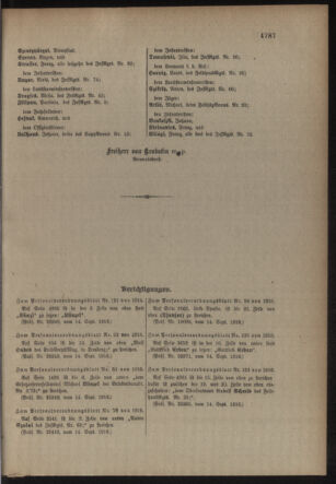 Kaiserlich-königliches Armee-Verordnungsblatt: Personal-Angelegenheiten 19160918 Seite: 43