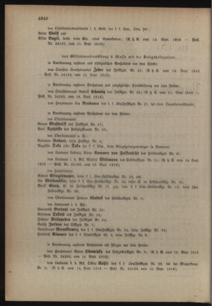 Kaiserlich-königliches Armee-Verordnungsblatt: Personal-Angelegenheiten 19160923 Seite: 2