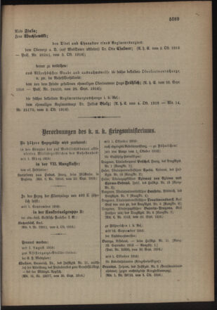 Kaiserlich-königliches Armee-Verordnungsblatt: Personal-Angelegenheiten 19161007 Seite: 37