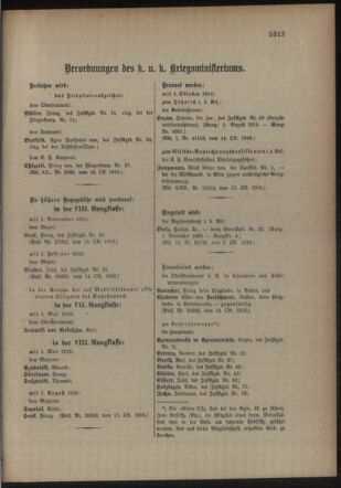 Kaiserlich-königliches Armee-Verordnungsblatt: Personal-Angelegenheiten 19161021 Seite: 3