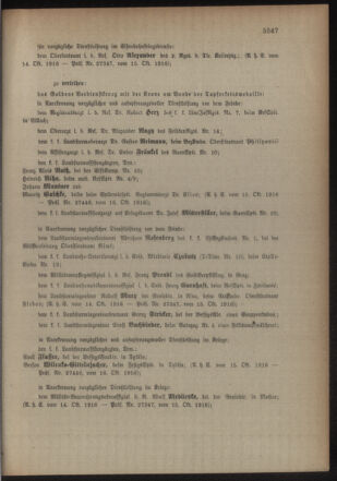 Kaiserlich-königliches Armee-Verordnungsblatt: Personal-Angelegenheiten 19161023 Seite: 11