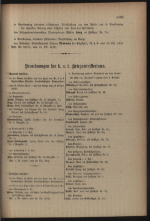 Kaiserlich-königliches Armee-Verordnungsblatt: Personal-Angelegenheiten 19161104 Seite: 11