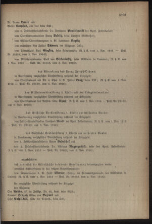 Kaiserlich-königliches Armee-Verordnungsblatt: Personal-Angelegenheiten 19161108 Seite: 3