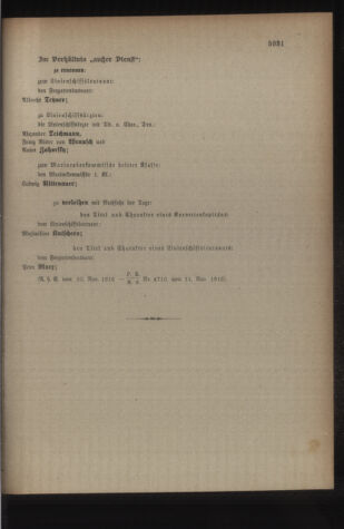 Kaiserlich-königliches Armee-Verordnungsblatt: Personal-Angelegenheiten 19161113 Seite: 145