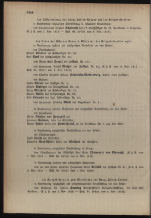 Kaiserlich-königliches Armee-Verordnungsblatt: Personal-Angelegenheiten 19161116 Seite: 2