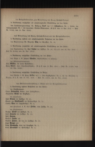 Kaiserlich-königliches Armee-Verordnungsblatt: Personal-Angelegenheiten 19161127 Seite: 3