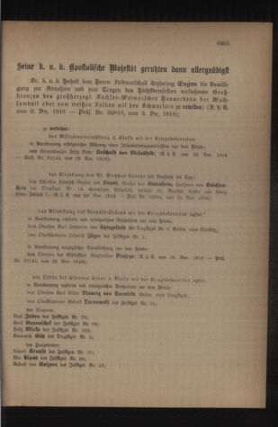 Kaiserlich-königliches Armee-Verordnungsblatt: Personal-Angelegenheiten 19161207 Seite: 3