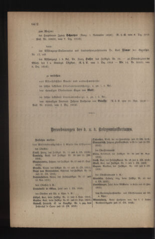 Kaiserlich-königliches Armee-Verordnungsblatt: Personal-Angelegenheiten 19161209 Seite: 30