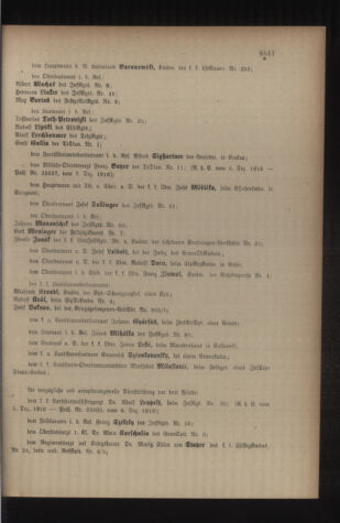 Kaiserlich-königliches Armee-Verordnungsblatt: Personal-Angelegenheiten 19161213 Seite: 11