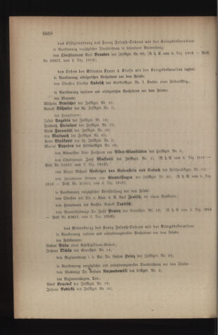 Kaiserlich-königliches Armee-Verordnungsblatt: Personal-Angelegenheiten 19161213 Seite: 2