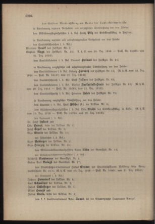 Kaiserlich-königliches Armee-Verordnungsblatt: Personal-Angelegenheiten 19161230 Seite: 20