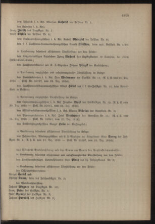 Kaiserlich-königliches Armee-Verordnungsblatt: Personal-Angelegenheiten 19161230 Seite: 21