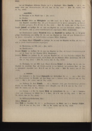 Kaiserlich-königliches Armee-Verordnungsblatt: Personal-Angelegenheiten 19161230 Seite: 40