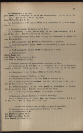 Kaiserlich-königliches Armee-Verordnungsblatt: Personal-Angelegenheiten 19170102 Seite: 13