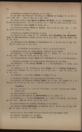 Kaiserlich-königliches Armee-Verordnungsblatt: Personal-Angelegenheiten 19170106 Seite: 4