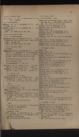 Kaiserlich-königliches Armee-Verordnungsblatt: Personal-Angelegenheiten 19170106 Seite: 43