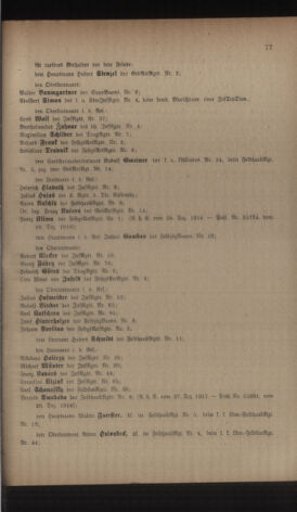 Kaiserlich-königliches Armee-Verordnungsblatt: Personal-Angelegenheiten 19170106 Seite: 5