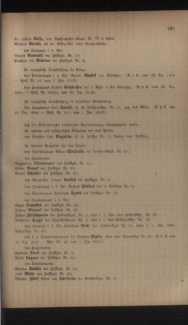 Kaiserlich-königliches Armee-Verordnungsblatt: Personal-Angelegenheiten 19170108 Seite: 11