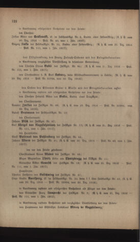 Kaiserlich-königliches Armee-Verordnungsblatt: Personal-Angelegenheiten 19170108 Seite: 2