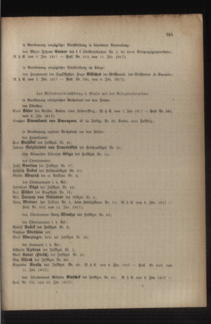 Kaiserlich-königliches Armee-Verordnungsblatt: Personal-Angelegenheiten 19170116 Seite: 3