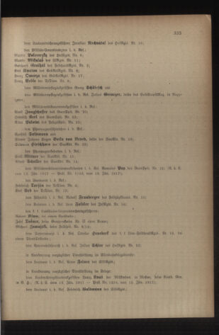 Kaiserlich-königliches Armee-Verordnungsblatt: Personal-Angelegenheiten 19170122 Seite: 13