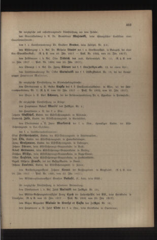 Kaiserlich-königliches Armee-Verordnungsblatt: Personal-Angelegenheiten 19170127 Seite: 15