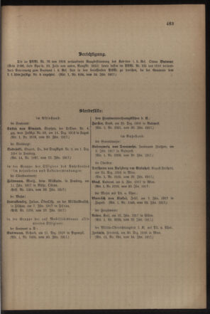 Kaiserlich-königliches Armee-Verordnungsblatt: Personal-Angelegenheiten 19170127 Seite: 75