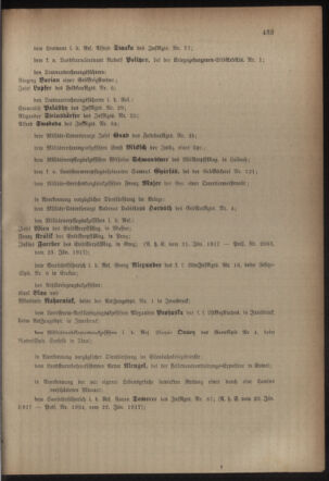 Kaiserlich-königliches Armee-Verordnungsblatt: Personal-Angelegenheiten 19170129 Seite: 11