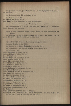 Kaiserlich-königliches Armee-Verordnungsblatt: Personal-Angelegenheiten 19170129 Seite: 5