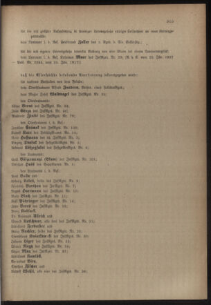 Kaiserlich-königliches Armee-Verordnungsblatt: Personal-Angelegenheiten 19170131 Seite: 7