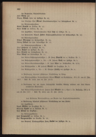 Kaiserlich-königliches Armee-Verordnungsblatt: Personal-Angelegenheiten 19170203 Seite: 14